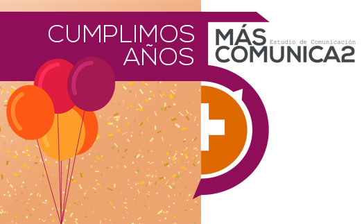 ¡Cumplimos nuestro 5º aniversario! Entrada ¡Cumplimos nuestro 5º aniversario!