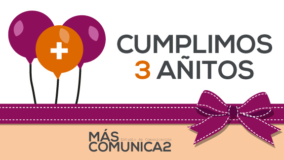 Noticia ¡Cumplimos nuestro tercer aniversario! 